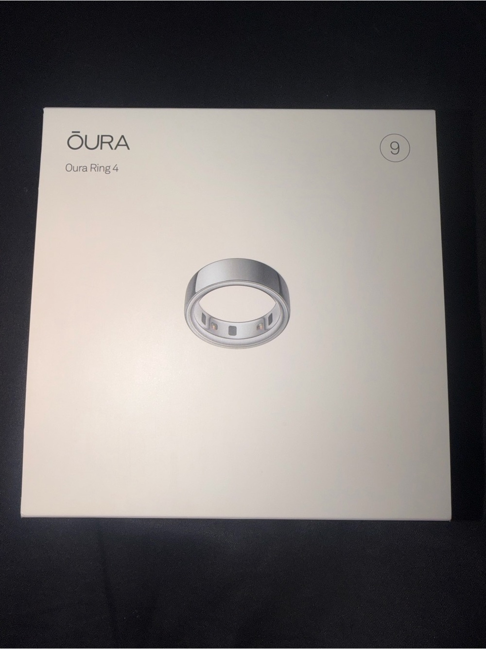 Oura Ring 4 White / Silver